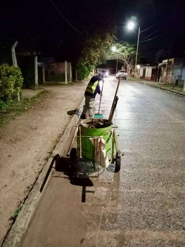 Trabajos de cuadrillas en la ciudad